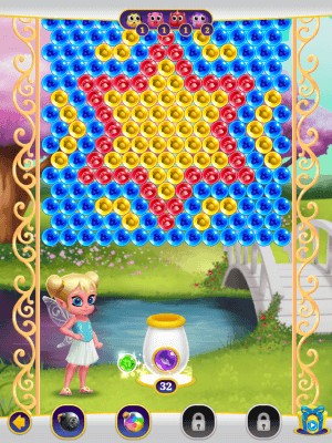 Giải quyết các màn đó bắn bong bóng match-3 đầy thách thức