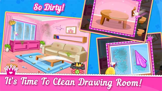 Đã đến lúc dọn dẹp phòng khách rồi, hãy đặt đồ đạc về đúng vị trí thích hợp nhé