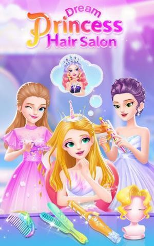Princess Dream Hair Salon là game mô phỏng làm tóc cho công chúa hấp dẫn