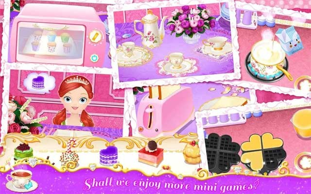 Khám phá vô vàn trò chơi thú vị trong Princess Libby: Tea Party