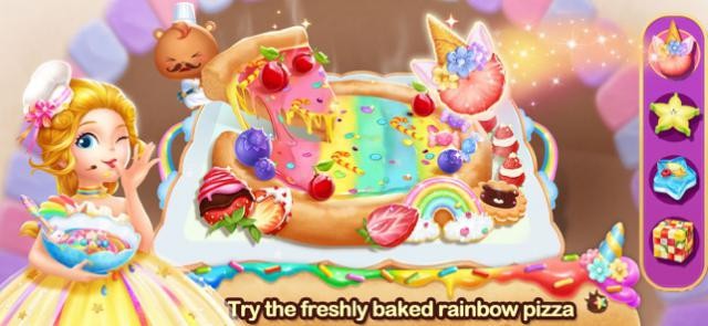 Thử và thưởng thức vị ngon của chiếc pizza cầu vồng bắt mắt