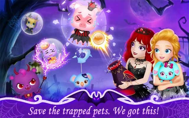 Giải cứu những vật cưng dễ thương khỏi những sinh vật tà ác