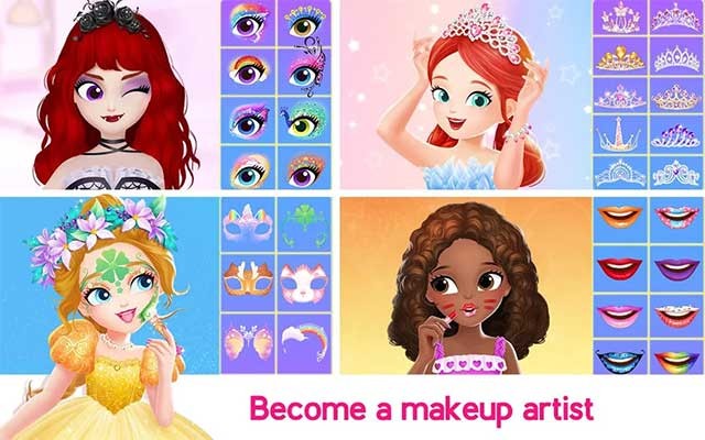 Trở thành thợ trang điểm cho các nàng công chúa xinh đẹp