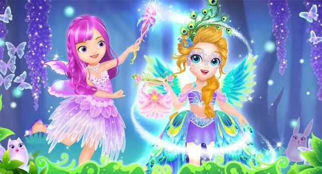 Sử dụng sức sáng tạo của bé và mang đến cho công chúa Libby một bộ trang phục lộng lẫy