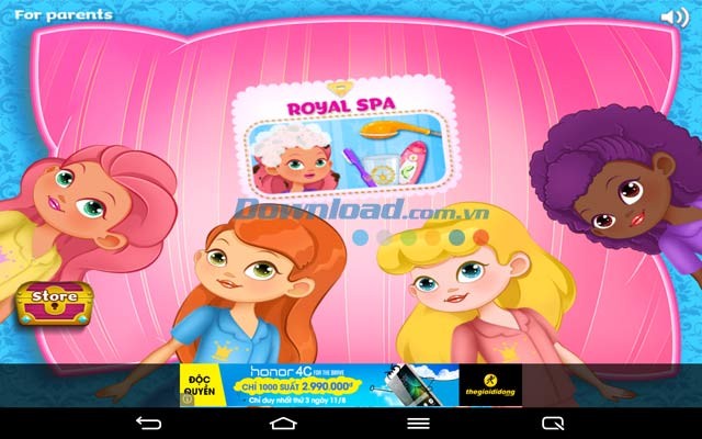 Princess PJ Party cho Android