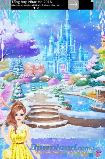 Princess Salon Frozen Party dạo chơi qua các lâu đài
