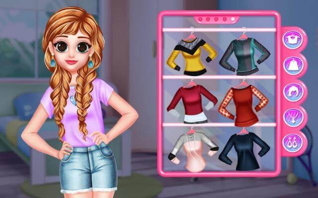 Giúp nàng công chúa xinh đẹp trông thật năng động