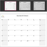Printable Calendar 2020 - Ứng dụng tạo & in lịch nhanh chóng