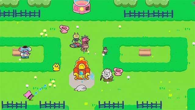 Hóa thân thành tù nhân động vật dễ thương hoặc quản ngục robot