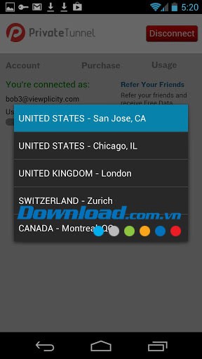 Private Tunnel VPN for Android