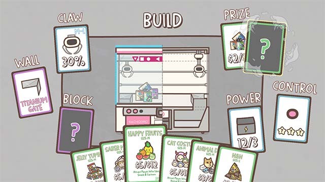 Mở khóa thẻ bài, máy gắp thú và khu vực mới để phát triển kinh doanh