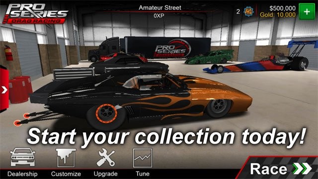 Game đua xe siêu tốc Pro Series Drag Racing