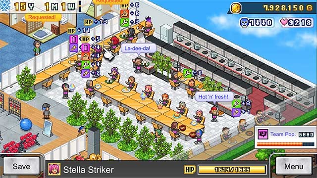 Xây dựng nhiều khu vực giải trí và sinh hoạt để các võ sĩ nghỉ ngơi