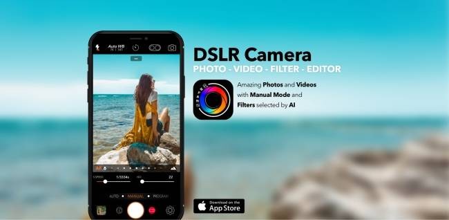 Ứng dụng chụp ảnh DSLR Camera cho iOS