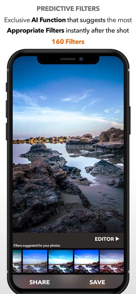 Bộ lọc độc đáo của DSLR Camera cho iOS