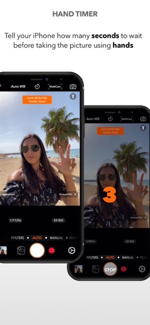 Chụp ảnh tự động không cần chạm tay vào iPhone