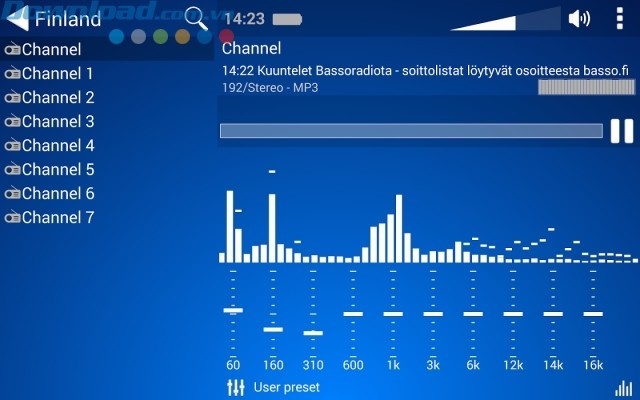 Hỗ trợ cả xem TV và nghe đài
