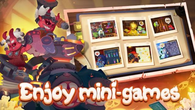 Thưởng thức các mini game hấp dẫn