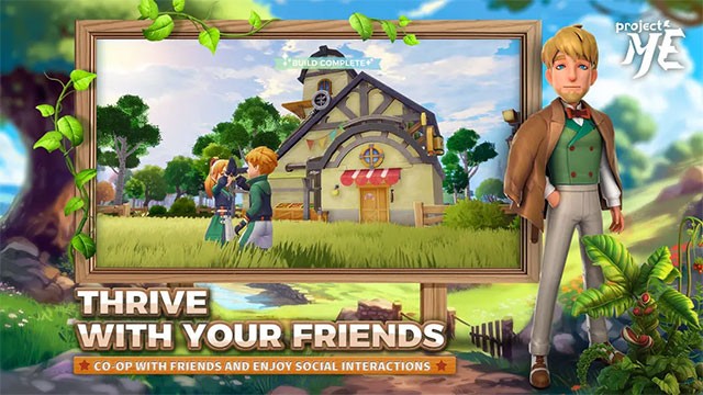 Phối hợp với bạn bè và tận hưởng các tương tác xã hội thú vị