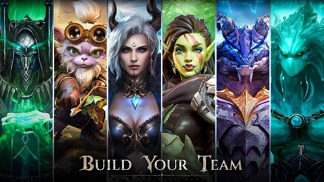 Xây dựng đội anh hùng mạnh mẽ của bạn để chiến đấu trong Project OC