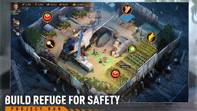 Xây dựng căn cứ để đảm bảo an toàn và phát triển nguồn lực sinh tồn