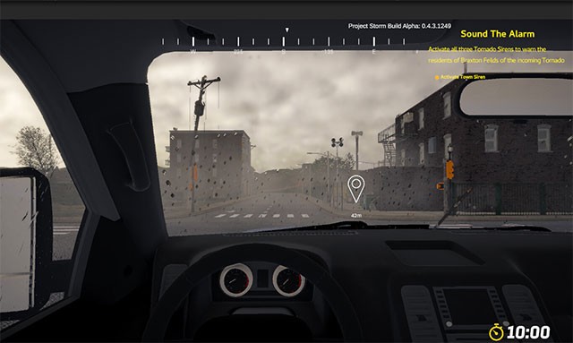 Lái xe săn bão để ghi lại những dữ liệu và hình ảnh quan trọng