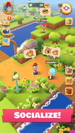 Giao lưu, tương tác với người khác và sống cuộc sống mơ ước