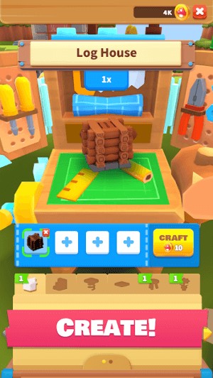 Sáng tạo ra mọi thứ theo ý thích