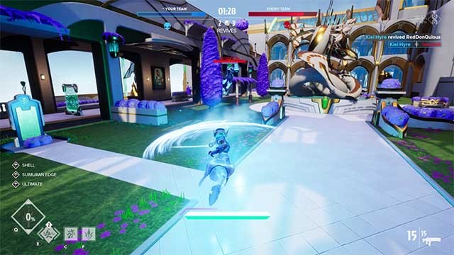 Tất cả class đều có quyền truy cập vào các loại vũ khí giống nhau