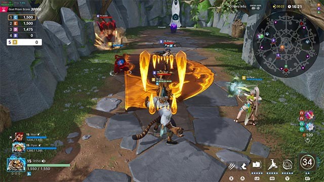 Hệ thống chiến đấu dựa trên hành động nhanh và chiến lược đồng đội phối hợp