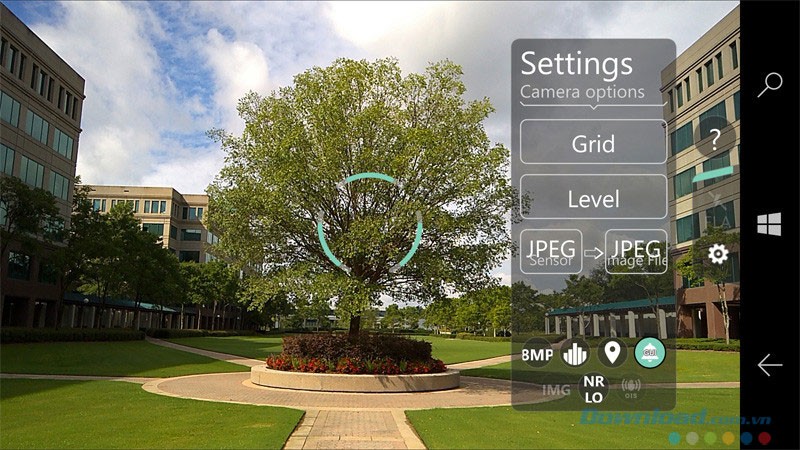 Các lựa chọn thiết lập