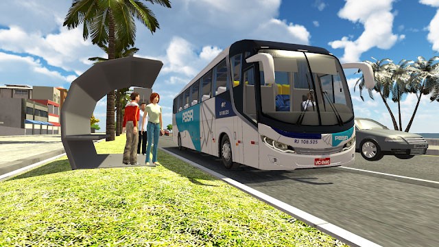 Trở thành tài xế xe buýt trong game Proton Bus Simulator Road và đón trả hành khách tại các điểm đón