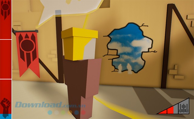 Phun Graffiti lên tường trong game hành động lén lút Public Enemy