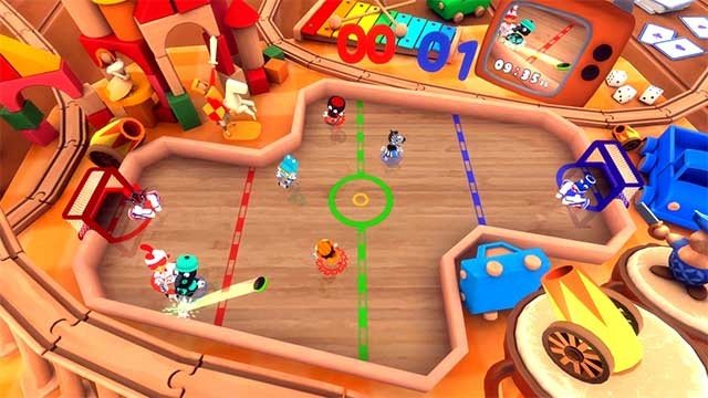 Puck Buddies là game mô phỏng khúc côn cầu vui nhộn