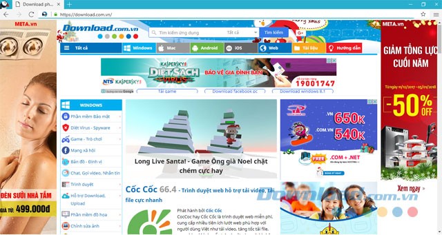 Giao diện Puffin Browser cho PC