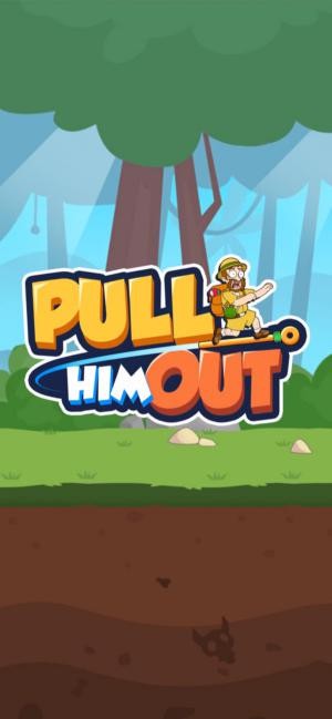 Pull Him Out là game giải đố rút chốt hài hước