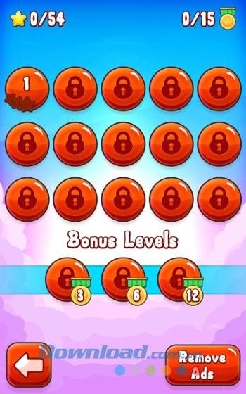 Pull My Tongue có 90 màn chơi