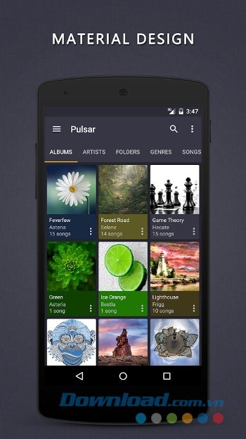 Pulsar sở hữu giao diện trực quan