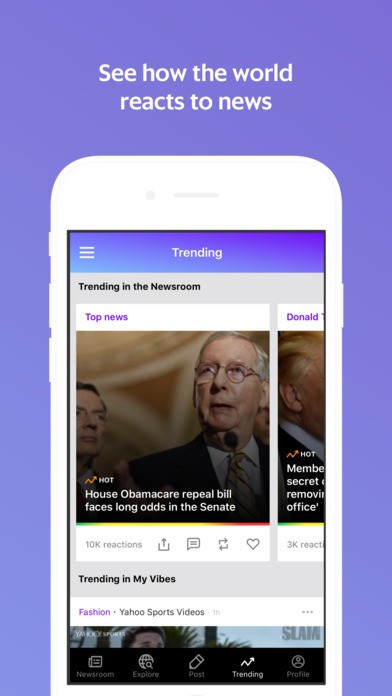 Không bỏ qua bất kỳ thông tin nào với Yahoo: Newsroom