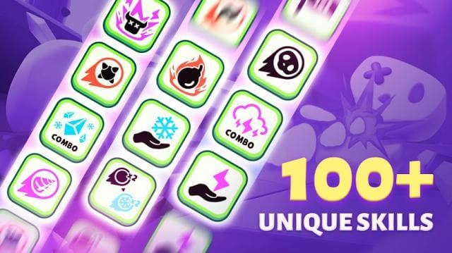 Hơn 100 kỹ năng độc đáo để người chơi sử dụng