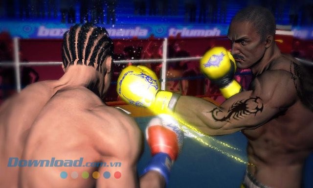 Giao diện màn chơi game Punch Boxing 3D