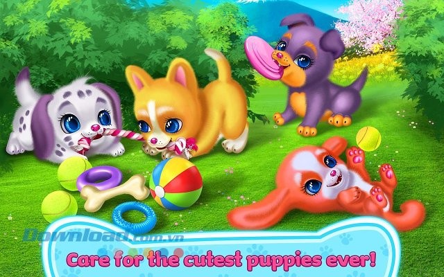 Những chú cún đáng yêu trong Puppy Love