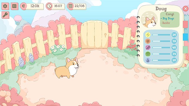 Puppy Park là game mô phỏng khách sạn cún cưng ấm cúng, thư giãn