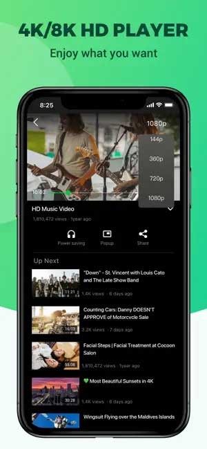 Xem video chất lượng cao