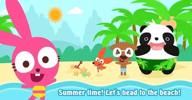Trải nghiệm kỳ nghỉ hè thú vị trong game Purple Pink Summer Beach cho Android
