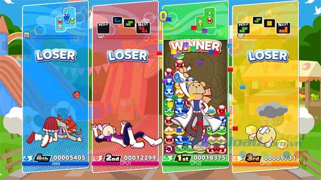 Gặp lại những nhân vật Puyo và Tetrismino quen thuộc