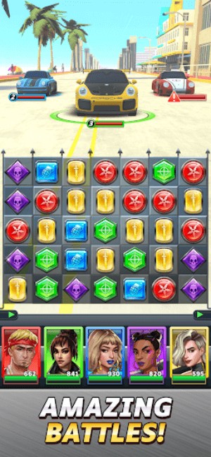 Puzzle Heist tham gia các trận đấu match-3 thú vị