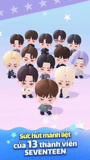 Súc hút mãnh liệt của các thành viên SEVENTEEN