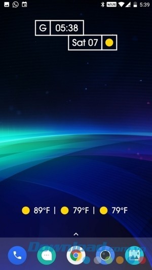 Cá nhân hóa Pxl2 Zooper Widgets cho Android