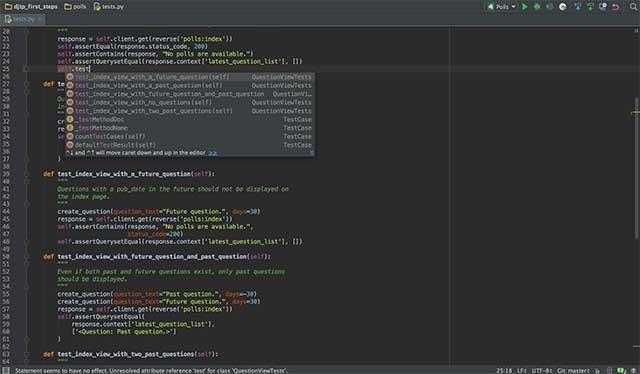 PyCharm hỗ trợ nhiều ngôn ngữ lập trình như JavaScript, TypeScript, Cython,...